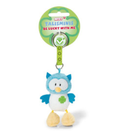 NICI Schlüsselanhänger Eule 7cm Talisminis