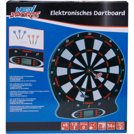 New Sports elektronisches Dartboard, 18 Spiele