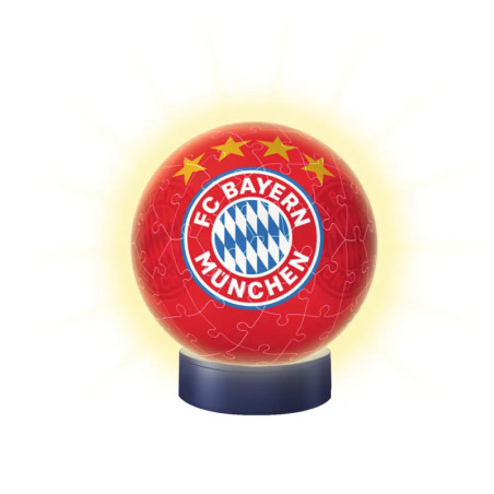 Ravensburger 121779 Puzzleball Nachtlicht FC Bayern München 72 Teile