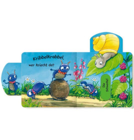 Mini-Pappe mit Schiebern: Kribbelkrabbel, wer läuft da?