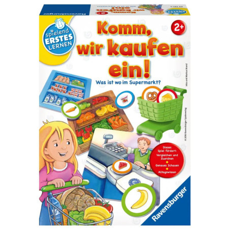 Ravenburger 24721 Komm, wir kaufen ein! Spielen und Lernen
