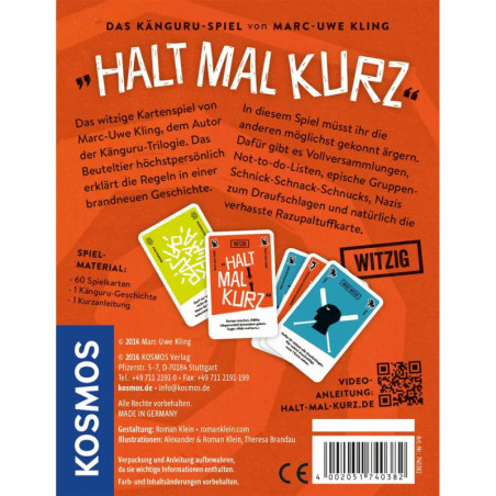Kosmos Halt mal kurz Kosmos Halt mal kurz