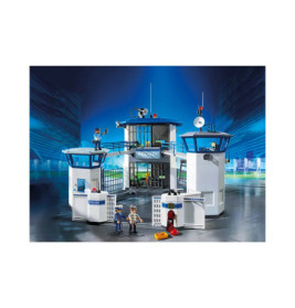 PLAYMOBIL 6872 Polizei-Kommandozentrale mit Gefängnis, ca. 63x26x45, ab 4 Jahren