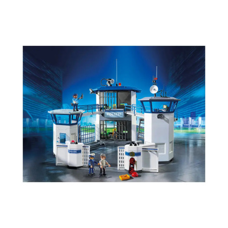 PLAYMOBIL 6872 Polizei-Kommandozentrale mit Gefängnis, ca. 63x26x45, ab 4 Jahren PLAYMOBIL 6872 Polizei-Kommandozentrale mit Gefängnis, ca. 63x26x45, ab 4 Jahren