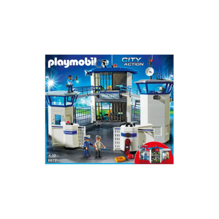 PLAYMOBIL 6872 Polizei-Kommandozentrale mit Gefängnis, ca. 63x26x45, ab 4 Jahren PLAYMOBIL 6872 Polizei-Kommandozentrale mit Gefängnis, ca. 63x26x45, ab 4 Jahren