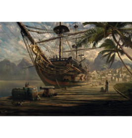 Schmidt Spiele Puzzle Schiff vor Anker, 1000 Teile