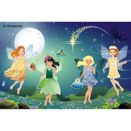 Sticker Anziehpuppen Feen und Elfen