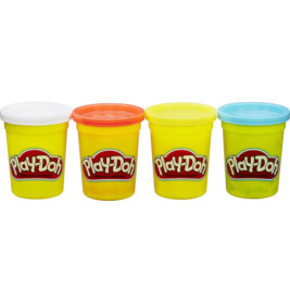 Hasbro B5517EU4 Play-Doh 4er Pack Knete