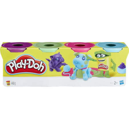 Hasbro B5517EU4 Play-Doh 4er Pack Knete