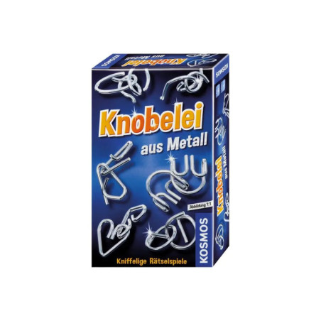 Kosmos Knobelei aus Metall Mitbringspiel
