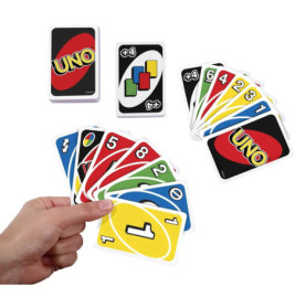 Mattel W2087 UNO (Kartenspiel), 2-10 Spieler, ca. 30-60 min, ab 7 Jahre