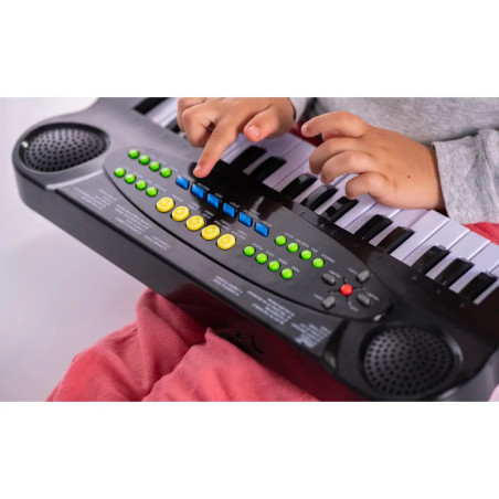 Boogie Bee Elektronisches Keyboard mit Mikrofon, Länge 43 cm