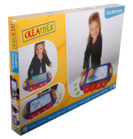 Creathek Magnet Maltafel mit 4 Stempeln