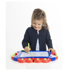 Creathek Magnet Maltafel mit 4 Stempeln