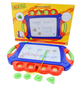 Creathek Magnet Maltafel mit 4 Stempeln