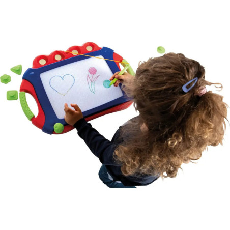 Creathek Magnet Maltafel mit 4 Stempeln