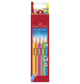 Faber-Castell Farbstiftetui Jumbo Grip Neon