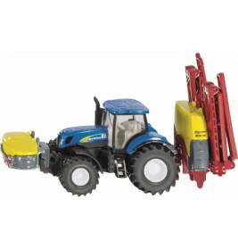 SIKU 1799 New Holland mit Kverneland Pflanzenschutzspritze