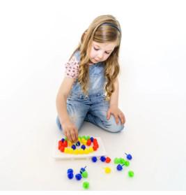 Creathek Steckplatte mit 50 Pins Durchschnitt  20 mm