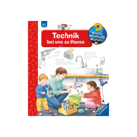 Ravensburger 32654 Wieso? Weshalb? Warum?, Band 24: Technik bei uns zu Hause WWW-Standard (ab 01 06)