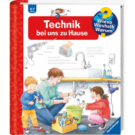 Ravensburger 32654 Wieso? Weshalb? Warum?, Band 24: Technik bei uns zu Hause WWW-Standard (ab 01 06)