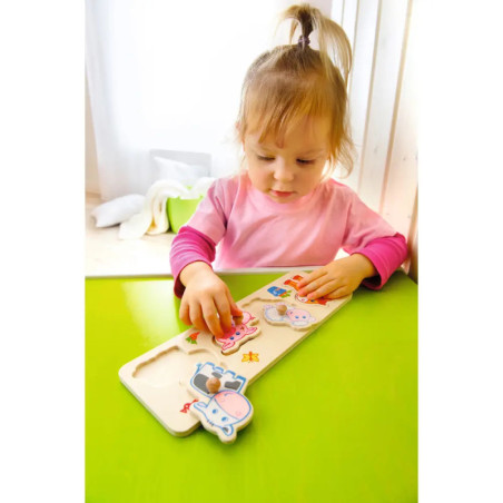 HABA Greifpuzzle Bauernhof-Tierkinder