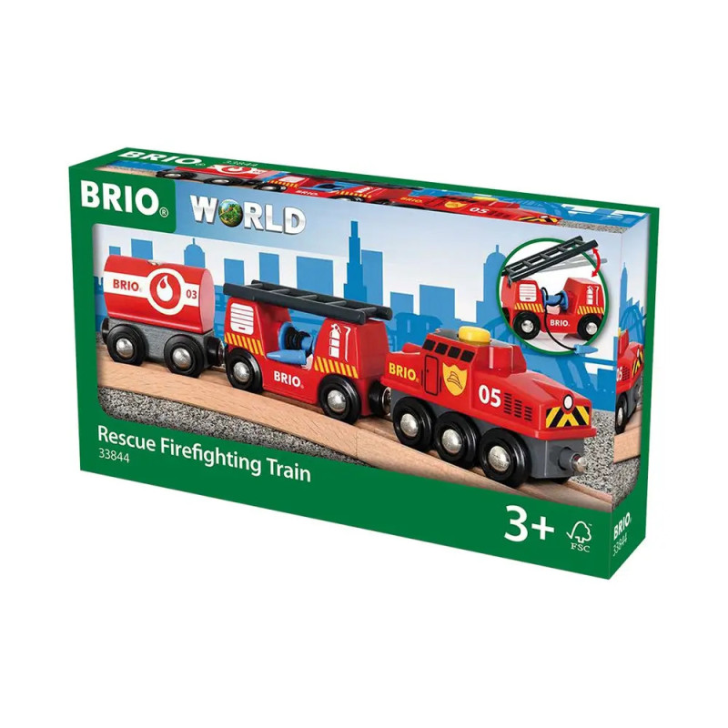 Ravenburger 63384400 Feuerwehr-Löschzug RW Trains