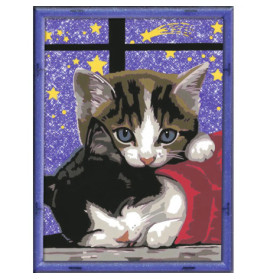 Ravenburger 28561 Malen nach Zahlen Kuschelnde Kätzchen Malen nach Zahlen Serie