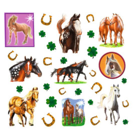 Ravenburger 28566 Malen nach Zahlen Glückliche Pferde Malen nach Zahlen Serie Pf