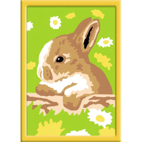 Ravenburger 29682 Malen nach Zahlen Häschen Flecki Malen nach Zahlen Serie F