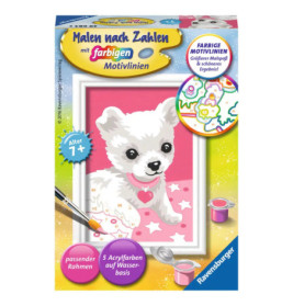 Ravenburger 29684 Malen nach Zahlen Chihuahua Malen nach Zahlen Serie F