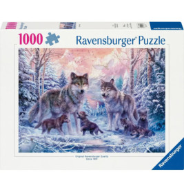 Puzzle Arktische Wölfe 1000 Teile