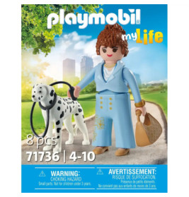 PLAYMOBIL 71736 Managerin mit Dalmatiner