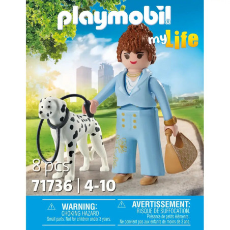 PLAYMOBIL 71736 Managerin mit Dalmatiner
