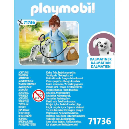 PLAYMOBIL 71736 Managerin mit Dalmatiner
