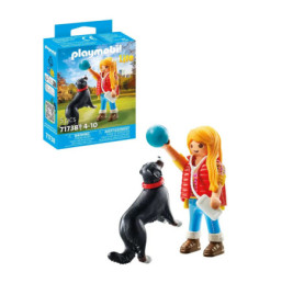 PLAYMOBIL 71738 Frau mit Sennenhund
