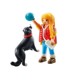PLAYMOBIL 71738 Frau mit Sennenhund