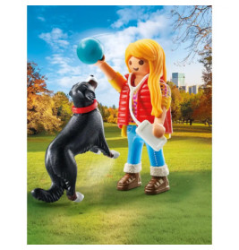 PLAYMOBIL 71738 Frau mit Sennenhund