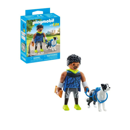 PLAYMOBIL 71740 Jogger mit Border Collie