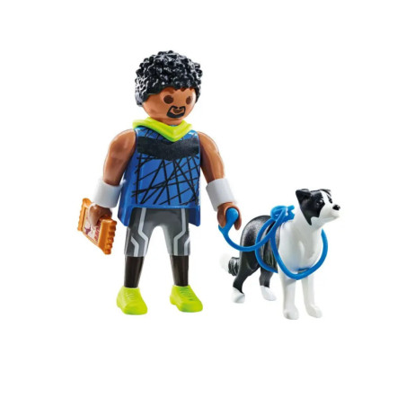 PLAYMOBIL 71740 Jogger mit Border Collie