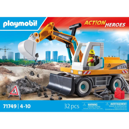 PLAYMOBIL 71749 Großer Bagger