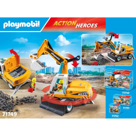 PLAYMOBIL 71749 Großer Bagger