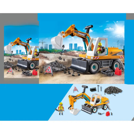 PLAYMOBIL 71749 Großer Bagger