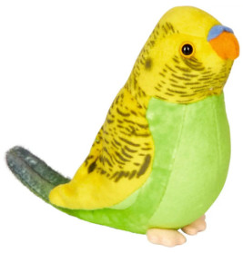 Wellensittich Paula im Korb - Lustige Tierparaade