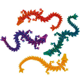 Kristall-Drache, sortiert