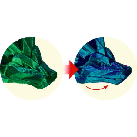 Kristall-Drache, sortiert