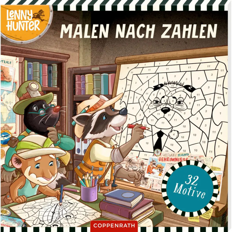 Malen nach Zahlen - Lenny Hunter
