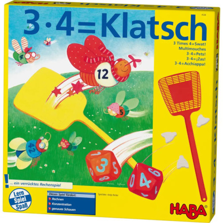 Rechne-Klatche: Das dynamische Noris Spiele Rechenspiel für Kinder ab 4 Jahren