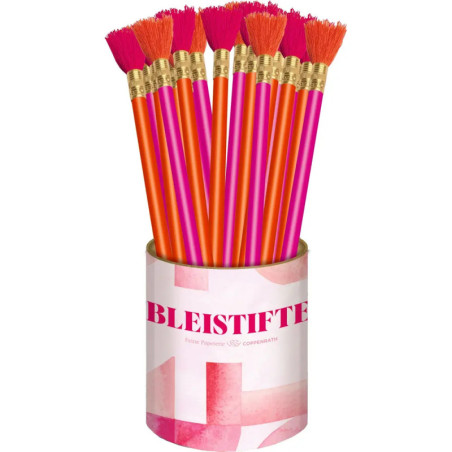 Bleistifte mit Quaste - All about pink, sortiert