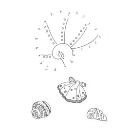 Meereszauber Malblock: Punkt zu Punkt - Nella Nixe